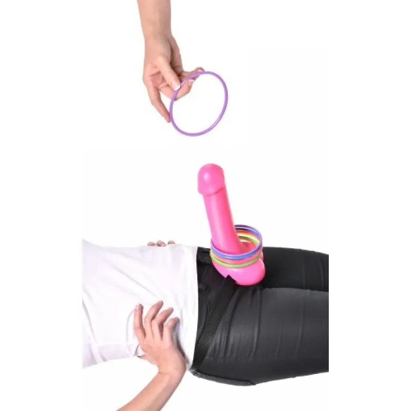 Изображение PipeDream, США Игра Bachelorette Party Favors Strap-On Pecker Ring Toss