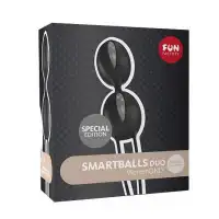 Fun Factory, Германия Шарики вагинальные Fun Factory SmartBalls Duo черно-серый — купить в Минске Изображение Fun Factory, Германия Шарики вагинальные Fun Factory SmartBalls Duo черно-серый