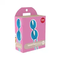Изображение Fun Factory, Германия Шарики вагинальные Fun Factory Smartballs Teneo Duo голубые