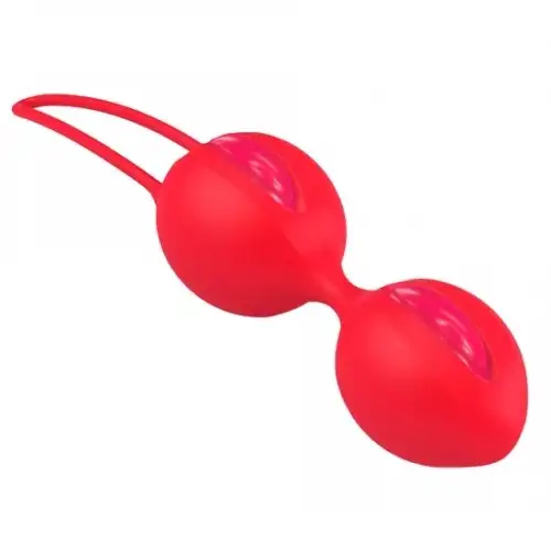 Изображение Fun Factory, Германия Шарики вагинальные Fun Factory Smartballs Duo ярко-оранжевые