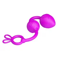 Фото Pretty Love, Китай Анально-вагинальные бусы с двумя звеньями Pretty Love Balls