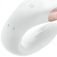 Изображение Satisfyer, Германия Смарт-стимулятор для пар Satisfyer Double Love белый
