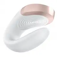 Изображение Satisfyer, Германия Смарт-стимулятор для пар Satisfyer Double Love белый
