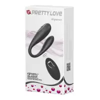 Pretty Love, Китай Вибратор для пар Pretty Love Algernon с дистанционным управлением черный — купить в Минске Изображение Pretty Love, Китай Вибратор для пар Pretty Love Algernon с дистанционным управлением черный