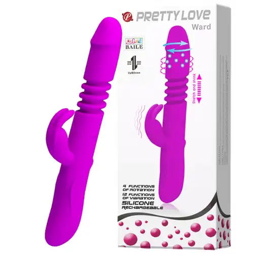 Фото Pretty Love, Китай Вибратор Hi-Tech с ротацией Pretty Love Ward