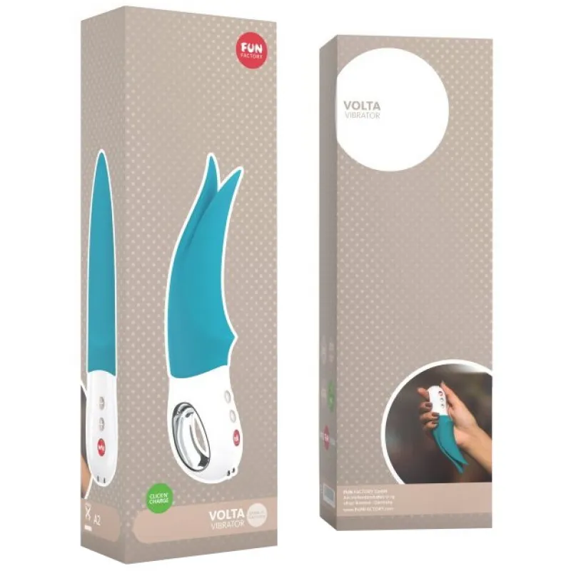 Фото Fun Factory, Германия Вибратор Fun Factory Volta бирюзовый