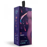 Изображение LE FRIVOLE Мощный вибромассажер Cassi сливового цвета