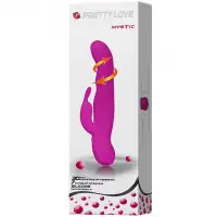Pretty Love, Китай Вибратор Pretty Love Hale с клиторальным стимулятором и функцией ротации — купить в Минске Фото Pretty Love, Китай Вибратор Pretty Love Hale с клиторальным стимулятором и функцией ротации