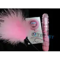 Фото California Exotic Novelties, США Гламурный вибратор с хребтом и блестками Party Bender