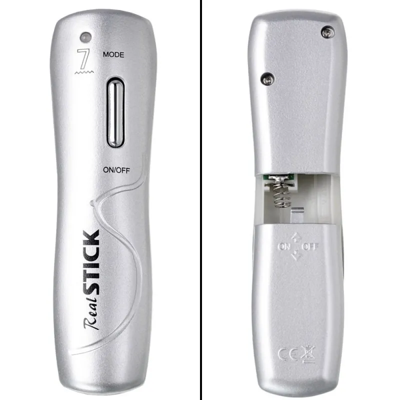 Фото  Фаллоимитатор с функцией вращения 18 см