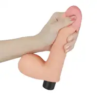 Фото Lovetoy, Китай Фаллоимитатор с мошонкой Real Softee 20 см