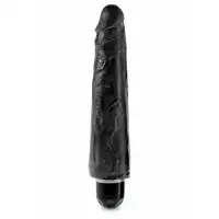 PipeDream, США Черный вибратор-реалистик 9 Vibrating Stiffy — купить в Минске Фото PipeDream, США Черный вибратор-реалистик 9 Vibrating Stiffy
