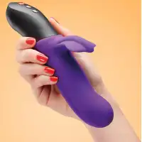Фото Fun Factory, Германия Пульсатор Fun Factory со стимуляцией клитора Bi Stronic Fusion фиолетовый
