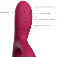 Фото We-Vibe, Канада Смарт-вибратор для стимуляции точки G и клитора We-Vibe Nova 2 фуксия