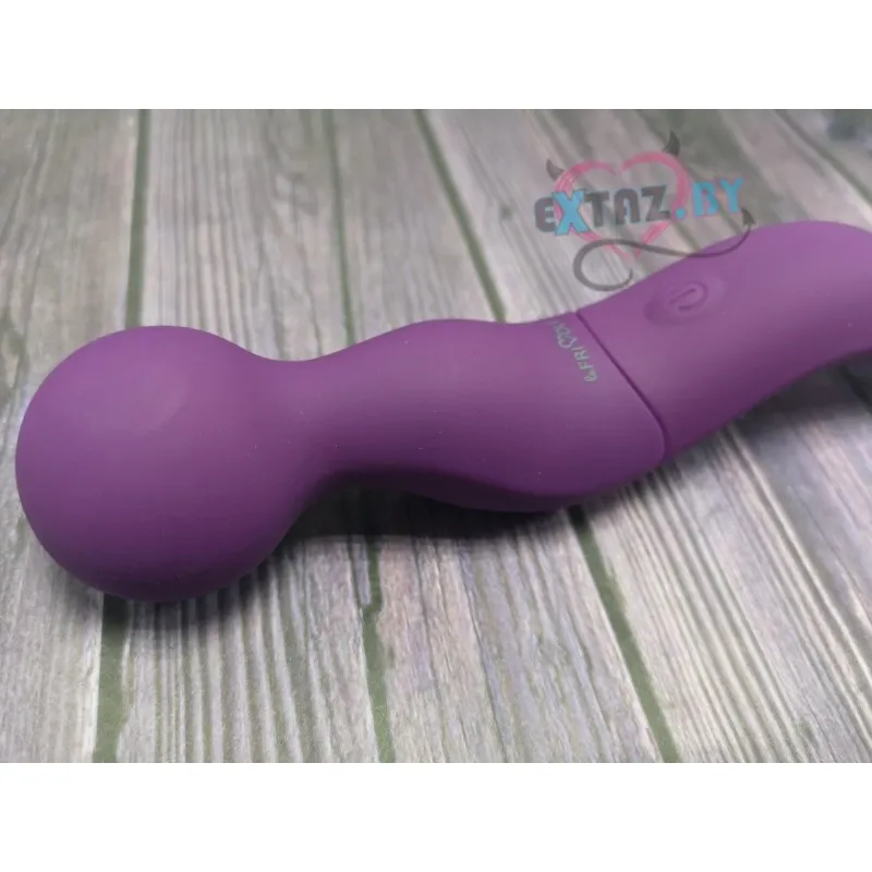 Изображение LE FRIVOLE Мощный вибромассажер Cassi сливового цвета