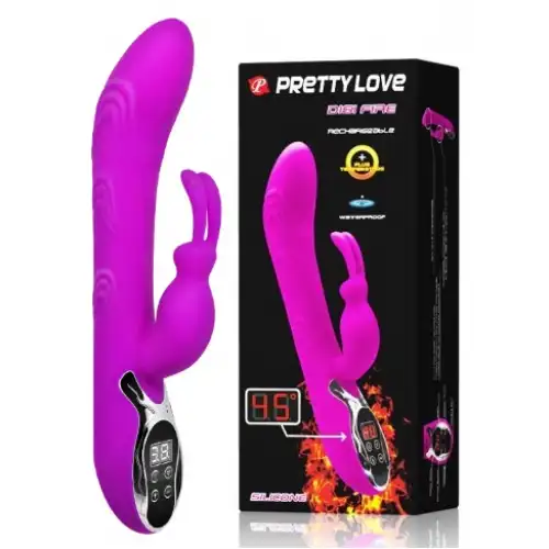 Pretty Love, Китай Перезаряжаемый Кролик с подогревом Pretty Love Digi Fire — купить в Минске Изображение Pretty Love, Китай Перезаряжаемый Кролик с подогревом Pretty Love Digi Fire