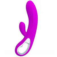 Изображение Pretty Love, Китай Перезаряжаемый вибратор Pretty Love Elmer с клиторальным стимулятором розовый