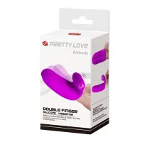 Фото Pretty Love, Китай Насадка на пальцы с вибропулей Abbott, розовая