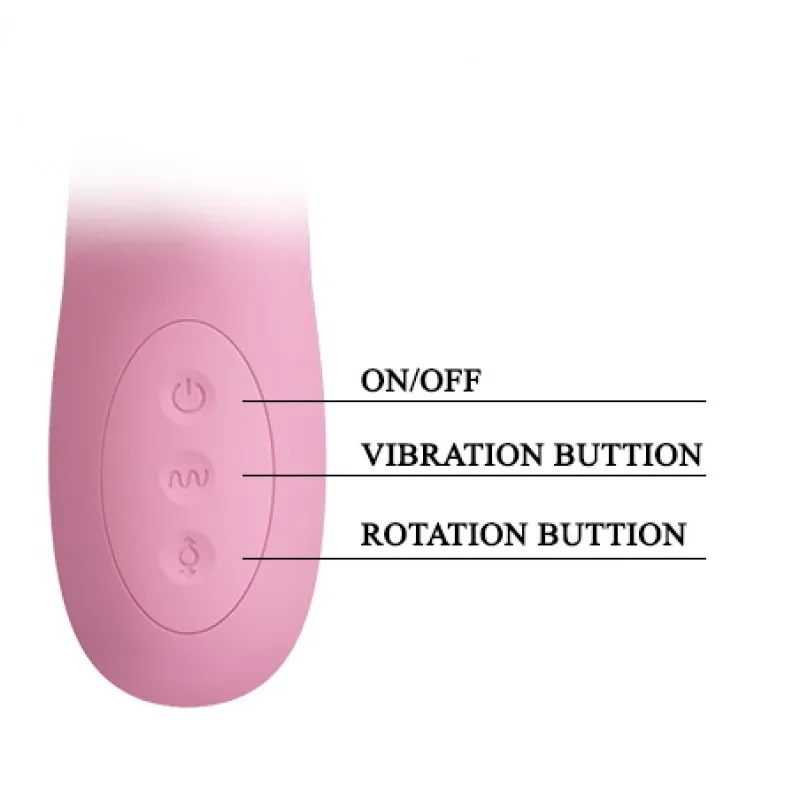 Изображение Pretty Love, Китай Вибратор с клиторальным стимулятором Pretty Love Truman