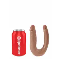 Фото PipeDream, США Двойной фаллос King Cock U-Shaped Small Double Trouble Tan