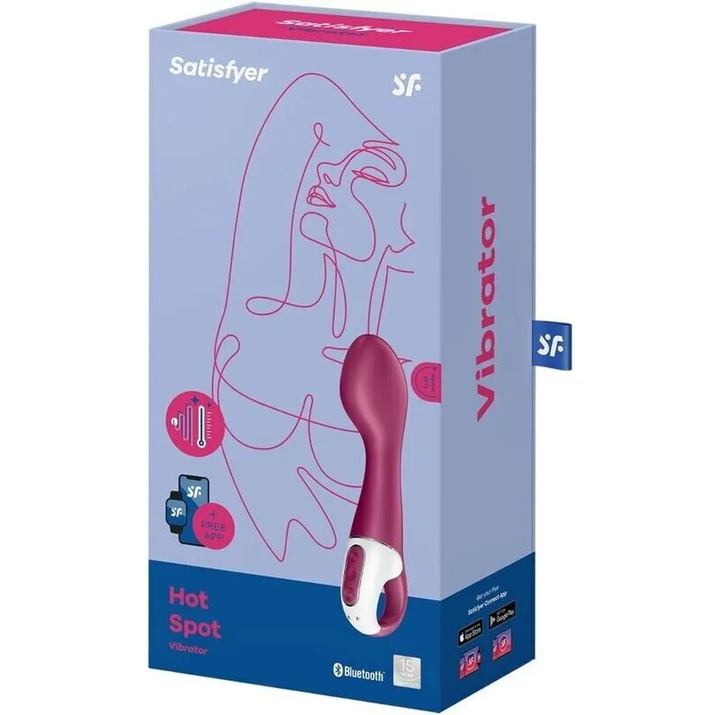 Изображение Satisfyer, Германия Смарт-вибратор с подогревом для зоны G Satisfyer Hot Spot