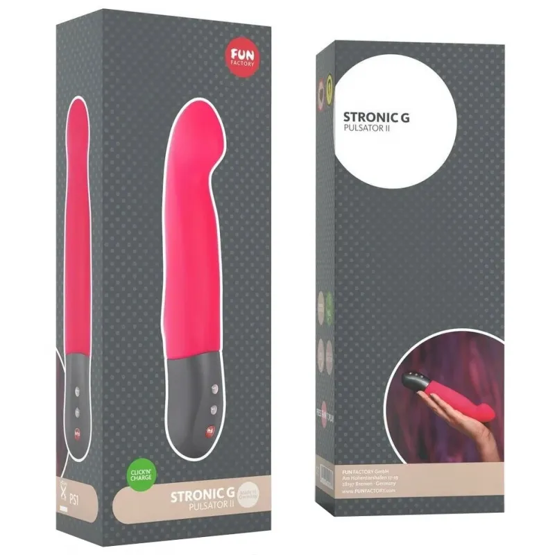Фото Fun Factory, Германия Пульсатор для точки G Fun Factory Stronic G красный
