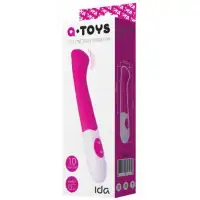 Изображение  Вибратор для G-точки Ida розовый