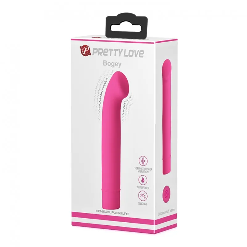Фото Pretty Love, Китай Вибростимулятор для точки G Pretty Love Bogey розовый