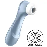 Фото Satisfyer, Германия Вакуумно-волновой стимулятор клитора Satisfyer Pro 2 голубой