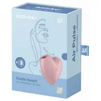Изображение Satisfyer, Германия Вакуумно-волновой стимулятор с вибрацией Satisfyer Cutie Heart