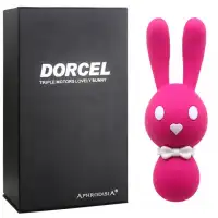 Изображение  Перезаряжаемый вибростимулятор-зайчик Aphrodisia Dorcel