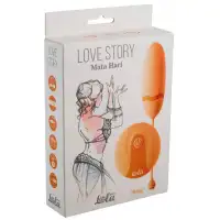 Фото Lola Toys, Россия Виброяйцо с пультом дистанционного управления Love Story Mata Hari оранжевое