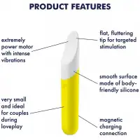 Изображение Satisfyer, Германия Мини вибратор Satisfyer Ultra Power Bullet 7 желтый