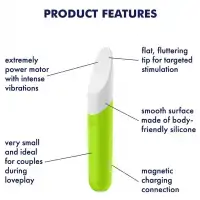 Изображение Satisfyer, Германия Мини вибратор Satisfyer Ultra Power Bullet 7 зеленый