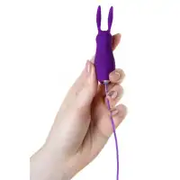 Фото A-toys by TOYFA Фиолетовое виброяйцо A-Toys Bunny