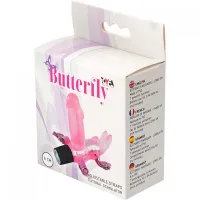 Изображение  Розовый клиторальный стимулятор в форме Зайца