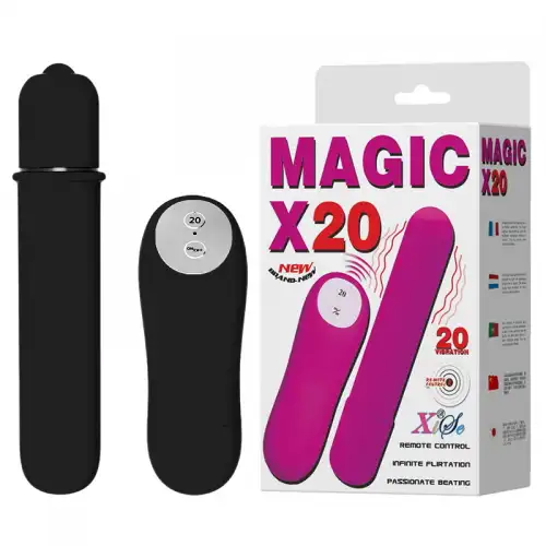 Фото Baile, Китай Беспроводной вибростимулятор Magic X20 черный