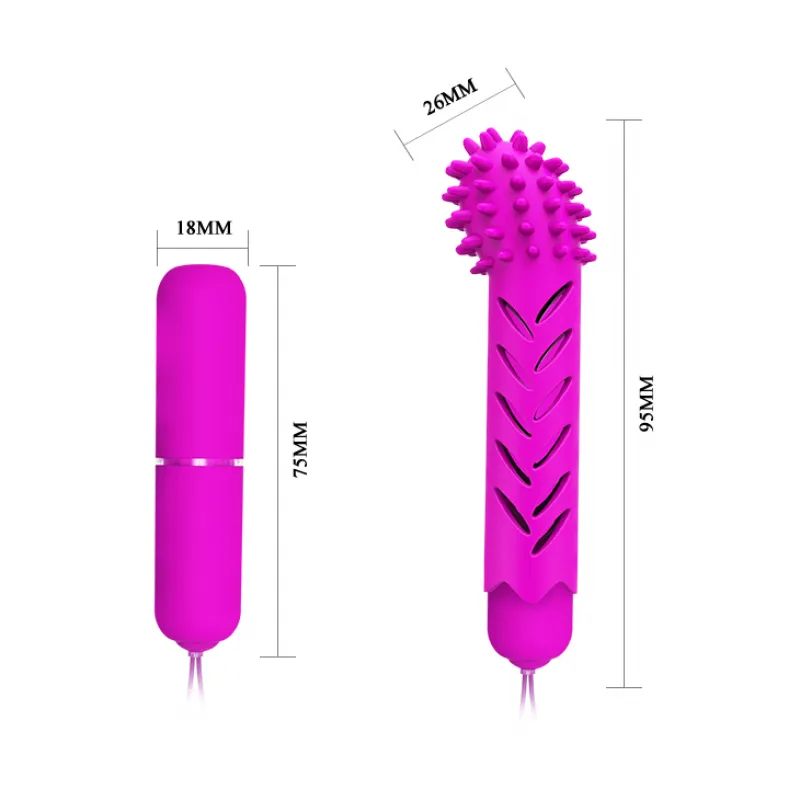 Фото Baile, Китай Вибростимулятор на дистанционном управлении для точки G с усиками X20