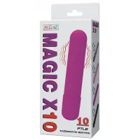 Изображение Baile, Китай Вибростимулятор фиолетовый Magic X10