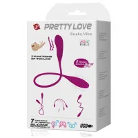 Фото Pretty Love, Китай Необычный двойной вибростимулятор Pretty Love Snaky Vibe