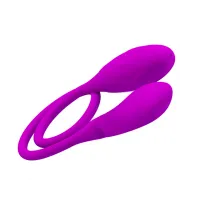 Фото Pretty Love, Китай Необычный двойной вибростимулятор Pretty Love Snaky Vibe