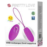 Фото Pretty Love, Китай Виброяйцо с беспроводным управлением Pretty Love Joanna