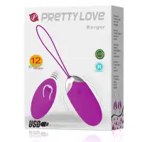 Фото Pretty Love, Китай Перезаряжаемое виброяйцо с беспроводным управлением Berger