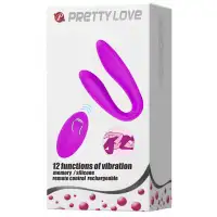 Изображение Pretty Love, Китай Вибромассажер для пар с дистанционным управлением Pretty Love Letitia