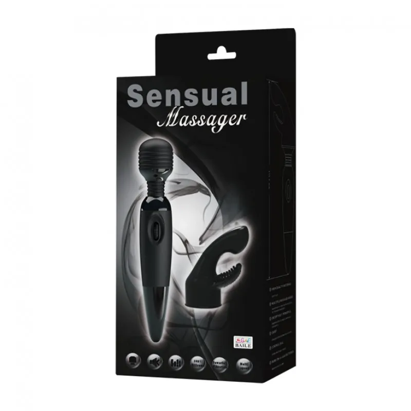 Изображение Baile, Китай Вибромассажер Sensual Massager со сменной насадкой