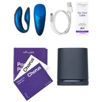 Фото We-Vibe, Канада Смарт-вибратор для двоих We-Vibe Chorus синий