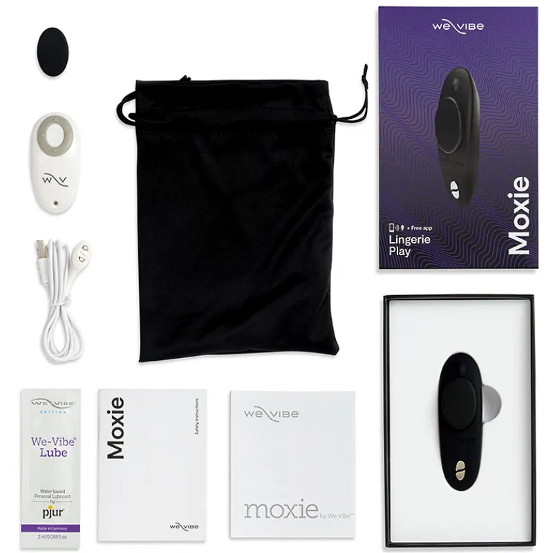 Изображение We-Vibe, Канада Смарт-вибростимулятор клитора We-Vibe Moxie черный