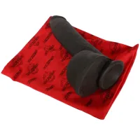 Фото  Черный фаллоимитатор реалистик Mr. Marcus