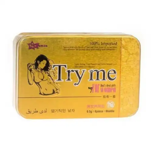 Изображение  Try me возбуждающее средство для женщин 36 шт