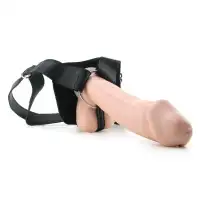 Фото PipeDream, США Фаллопротез FF Extreme 12in Hollow Strap Flesh